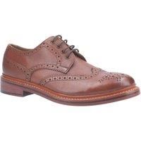 Cotswold Quenington Mens Brown Leather Brogue - Size 8 UK - Brown