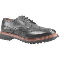 Cotswold Quenington Mens Commando Sole Black Leather Country Brogues Size 7-12