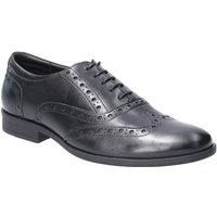 Hush Puppies Men's 'Oaken Brogue' Leather Lace Shoes in Black | Size: 12