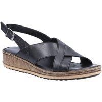 Hush Puppies Women Elena Sling Back Sandals, Black, 5 UK