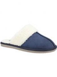 Hush Puppies Women/'s Ariana Slipper, Navy, 8 UK