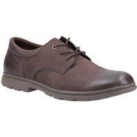 Mens Hush Puppies Trevor Derby Casual Lace Up Smart Leather Shoes Sizes 7 to 12