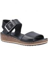 Hush Puppies Women/'s Ellie Heeled Sandal, Black, 3 UK