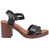 Hush Puppies Georgia Heeled Sandals - Black