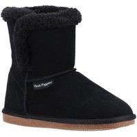 Hush Puppies Womens Ashleigh Black Suede Bootie Size UK 3,4,5,6,7,8