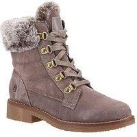 Hush Puppies Women/'s Florence Mid Calf Boot, Taupe, 3 UK