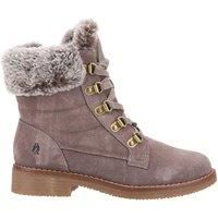 Hush Puppies Florence Ladies Ankle Boots Women's Lace Mid Calf