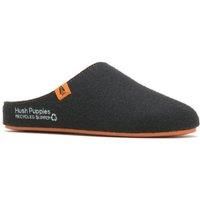 Hush Puppies The Good Slipper Mens Black Memory Foam Slip On Mule Slippers