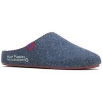 Hush Puppies Mens Ryder Slipper, Navy, 12 UK