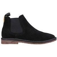 Hush Puppies Men/'s Shaun Chelsea Boot, Black, 11 UK