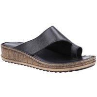 Hush Puppies Women/'s Elissa Toepost Sandal, Black, 5 UK