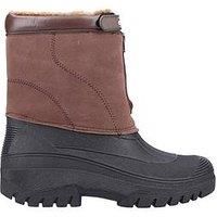 Cotswold Venture Waterproof Winter Boot Junior Black
