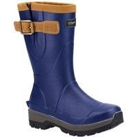 Cotswold 'Stratus Short' Wellington Boots in Navy | Size: 6
