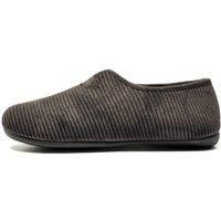 Brown Cotswold Grouse Men's Slippers: Plush Comfort with Durable Corduroy Upper