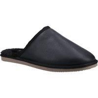 Hush Puppies Men/'s Coady Leather Slipper, Black, 6 UK