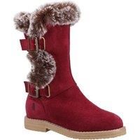 Hush Puppies Women/'s Mini Megan Fashion Boot, Burgundy, 1 UK