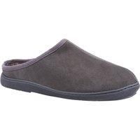 Hush Puppies Male Ashton Slipper, Grey, 6