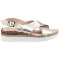 Hush Puppies Women/'s Saphira Sandal, Gold, 4 UK