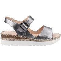 Hush Puppies Women/'s Stacey Sandal, Silver, 8 UK