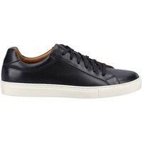 Hush Puppies Colton Mens Black Lace Up Casual Smart Leather Trainers