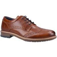 Hush Puppies Jayden Brogue Mens Formal Lace Ups, Tan, 10 UK