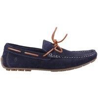 Hush Puppies Men/'s Reuben Boat Shoe, Navy, 8 UK