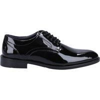 Hush Puppies Damien Lace Up Patent Mens Formal Lace Up Shoes Men's Blk