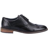 Hush Puppies Dustin Brogue Leather Men/'s Black Brogues Shoes - UK 10