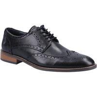 Hush Puppies Dustin Brogue Leather Men/'s Black Brogues Shoes - UK 11