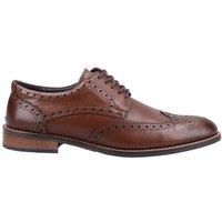 Hush Puppies Dustin Brogue Leather Men/'s Chocolate Brogues Shoes - UK 8