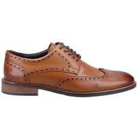 Hush Puppies Dustin Brogue Leather Men/'s Tan Brogues Shoes - UK 12