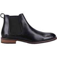 Hush Puppies Diego Chelsea Leather Men's Black Boots