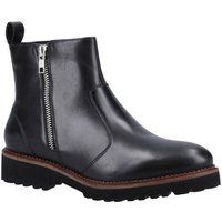 Hush Puppies Women/'s Grace Zip Ankle Boot, Black, 4 UK