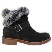 Hush Puppies Women/'s Hannah Fashion Boot, Black, 5 UK