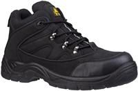 Amblers Unisex Steel FS151 SB-P Mid Boot/Mens Womens Boots (7 UK) (Black)