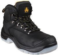 Amblers Safety Unisex Antistatic Boot in Black - Size 12 UK - Black