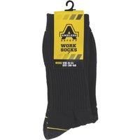Amblers Safety - Amblers Work Socks 3pk (Black)