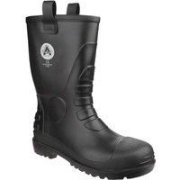 Amblers FS90 Black Safety PVC Rigger Boots Size 12