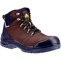 Amblers Safety AS203 Laymore Brown Boots Safety Crazyhorse Leather S3