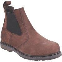 Amblers AS148 Sperrin Waterproof Dealer Safety Work Boots Brown (Sizes 4-13)