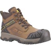 Amblers Quarry S7 brown composite toe/midsole waterproof safety work boot #AS961