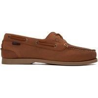 Chatham Deck Shoes Galley II Dark Tan Leather Men's Sizes 7 to 12