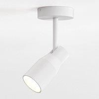 Astro Apollo Single, Dimmable Indoor Spotlight (Textured White) LED GU10 - Smart Bulb Compatible, Designed in Britain - 1422001-3 Years Guarantee