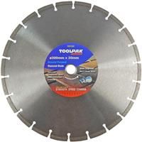 Toolpak General Purpose Concrete & Stone Diamond Blade 300 x 20mm in Silver