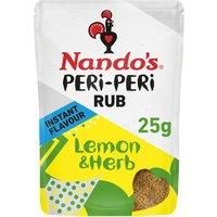 Nando/'s Peri Peri Lemon & Herb Seasoning Rub 25g