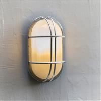 Garden Trading St Ives Bulk Head Exterior Wall Light - Galvanised
