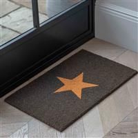 Garden Trading Charcoal Star Doormat