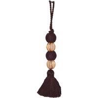 Earle Key Tassel Aubergine
