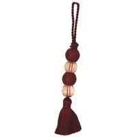 Earle Key Tassel Burgundy
