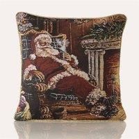 Alan Symonds Christmas Tapestry Cushion Covers 45x45cm (SANTA)